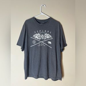 Explore the south. nature lover graphic T-shirt, size extra large tall